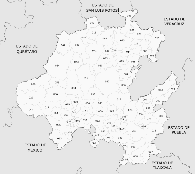 Municipios de Hidalgo
