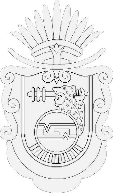 Escudo de Guerrero para colorear Escudo Estado Guerrero para colorear