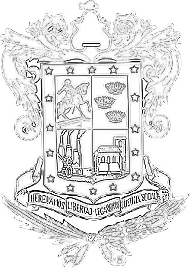 Escudo de Michoacán para colorear Escudo Estado Michoacán para colorear