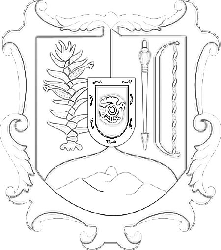 Escudo de Nayarit para colorear Escudo Estado Nayarit para colorear