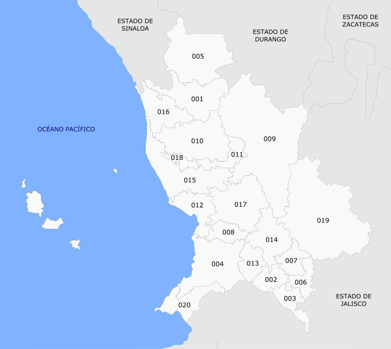 Municipios de Nayarit