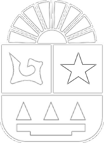 Escudo de Quintana Roo para colorear Escudo Estado Quintana Roo para colorear