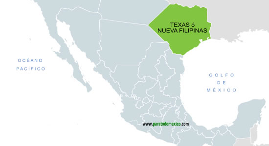 Provincia de Texas o Nueva Filipinas