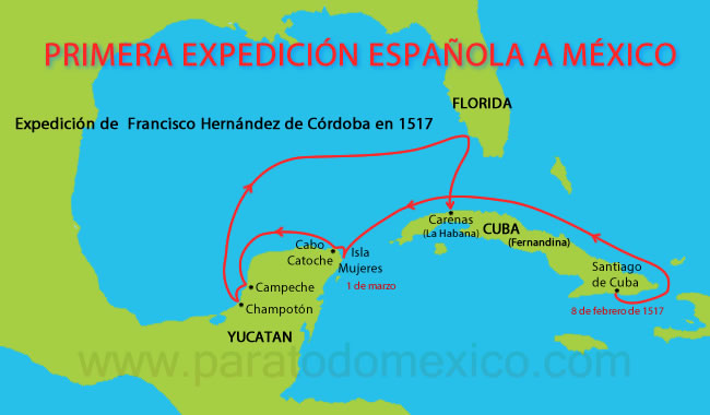 Expedición de Francisco Hernández de Córdoba Expedición de Francisco Hernández de Córdoba